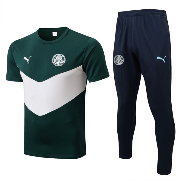 Trikot Palmeiras Komplett-Set 2022-2023 Grün Weiß